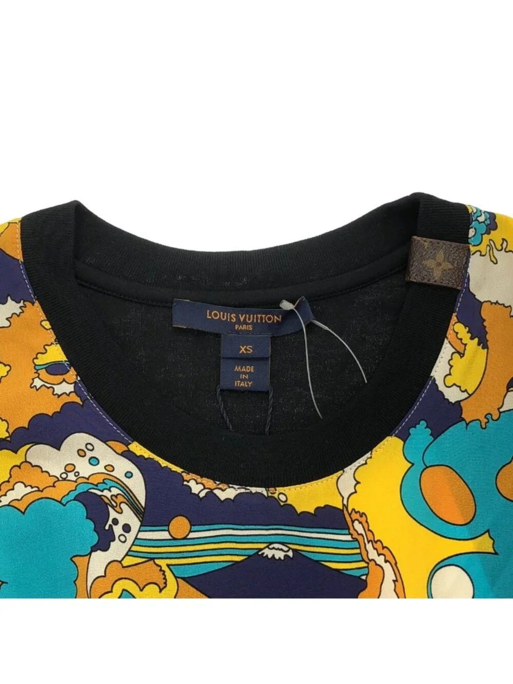 Louis Vuitton Front Silk Dress Black XS